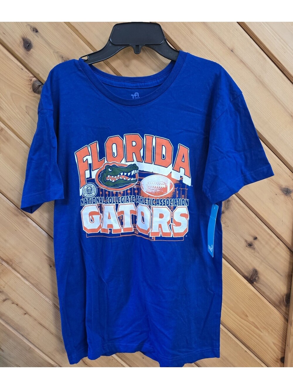 Florida Gators NCAA Football Shirt Youth XL 16/18 Blue Team Athletics NWT